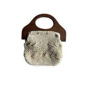 Vintage Crochet Bermuda Bag